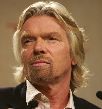 Richard Branson at the Time Global Health Summit