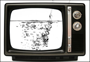 Water Pouring in Television
