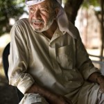 Portrait of a villager near Al Jiftlik village, in the Jordan Valley.