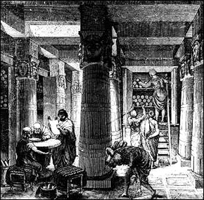 Libary of Alexandria, Courtesy: http://commons.wikimedia.org/wiki/User:Domitori