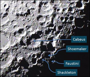 Moon water Cabeus