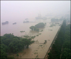 China Flooding - Yangtze River