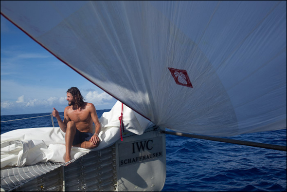 Overwhelmed by the vast beauty of the ocean, de Rothschild says he's developed a passion to connect with nature that perpetuates his environmentalism.