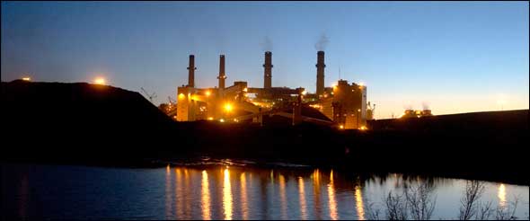 The San Juan Generating Station in New Mexico is a power plant that was part of a shortage-sharing agreement negotiated by water users in the basin during the 2003 drought.