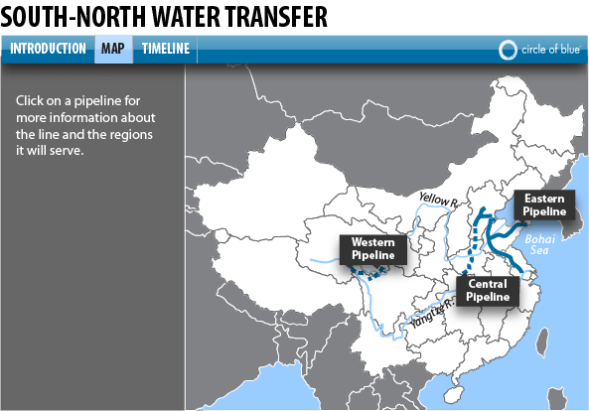China Pipeline Map