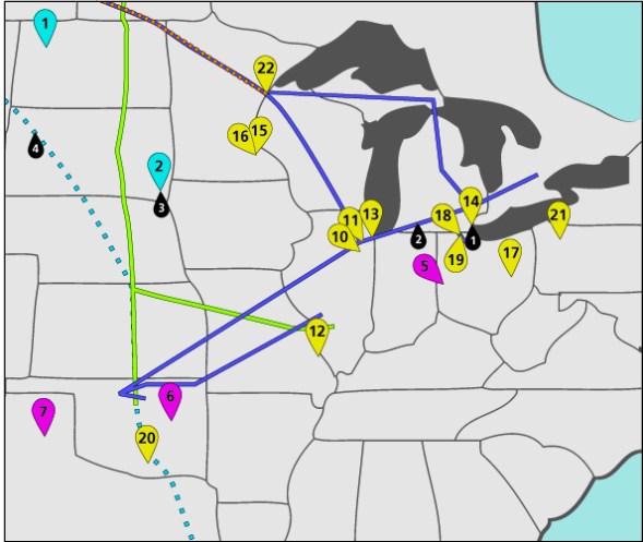 Tar Sands Map