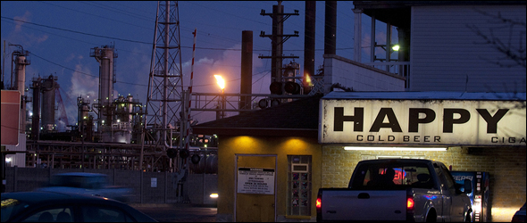 Thousands of BP employees support Whiting’s businesses, including Happy Jack's Liquors. "That that has been a very significant benefit for the downtown economy," said Brian Lowry, a member of the Whiting Redevelopment Commission.