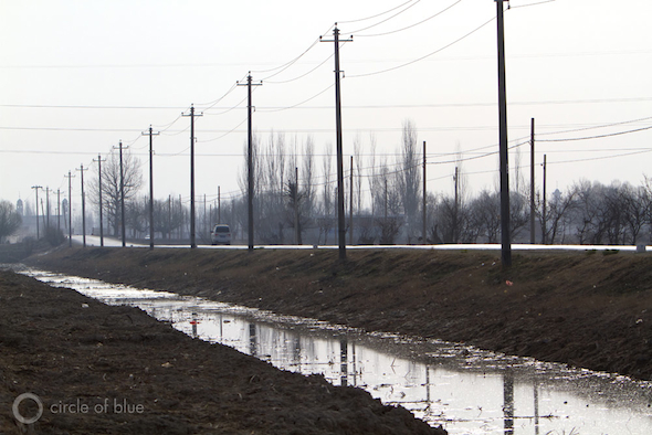 Ningxia province eutrophication Choke Point China Water Pollution agriculture fertilizer runoff algae irrigation canal