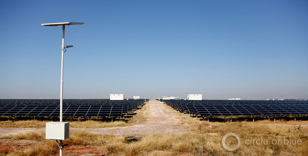 , built a five-megawatt, $20 million solar photovoltaic power plant 