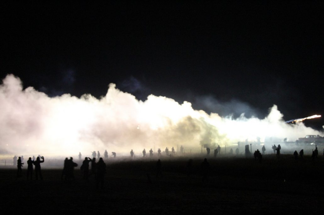 Social media has allowed hundreds of thousands of people around the world to watch events at Standing Rock unfold in real time. Photograph by Dark Sevier