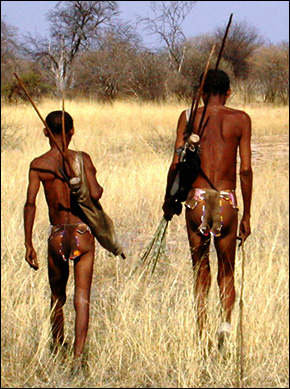 Since the mid-1990s the Botswanan government tried relocating the Bushmen off the Central Kalahari Game Reserve.