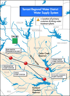 Tarrant Regional Water District Pipeline