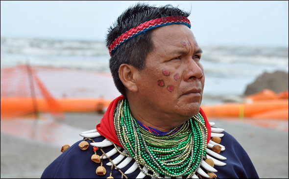 Gulf of Mexico BP Oil Spill Cofan indigenous tribe Ecuador United Houma Nation Louisiana Water Energy