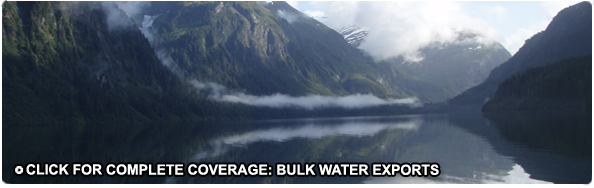 Bulk Water Exports Sitka Alaska India