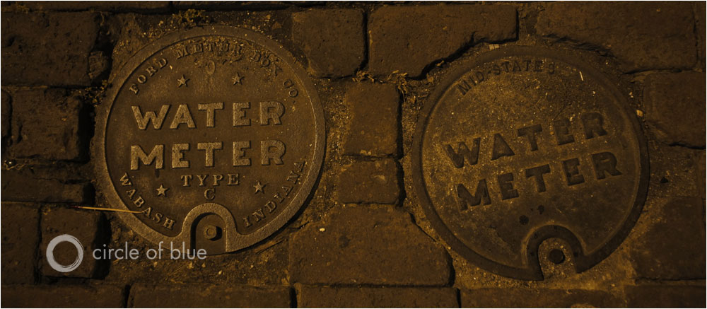 Water meter infrastructure water data carl ganter circle of blue