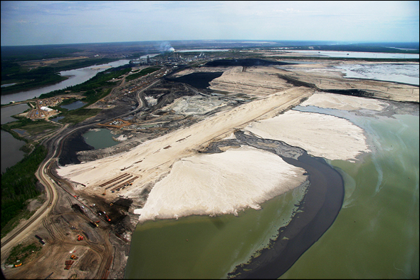 Tar Sands Energy Water Oil Athabasca River Alberta Canada