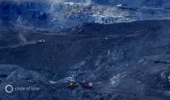 China Water Energy Coal Daqing Shan mine Inner Mongolia