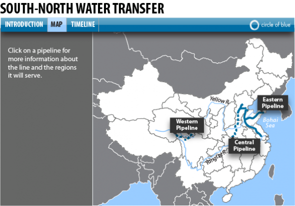 China Pipeline Map