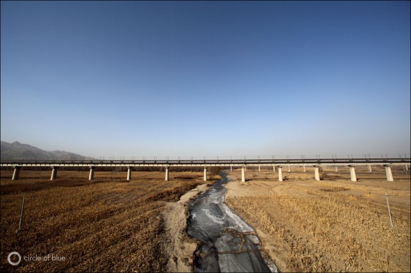 China Water Energy Hebei Yongding River flood plain Beijing Diversion Bulk Water Import