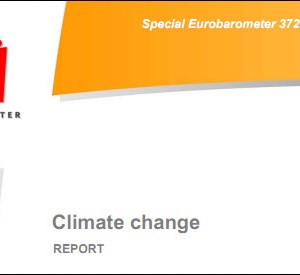 Eurobarometer Survey: Europeans Say Climate Change More Dire Than Economic Situation