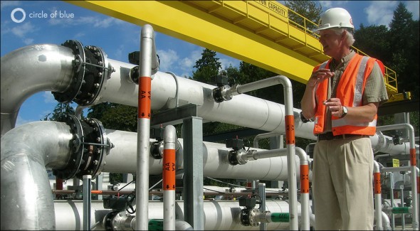 Gunnar Sreibers Brightwater King County Seattle Washington membrane filter sewage water wastewater treatment