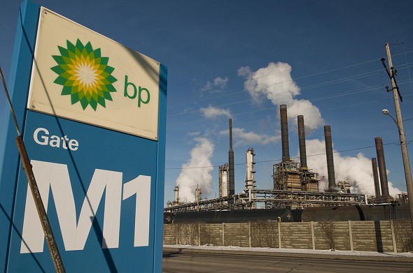 BP’s switch to refining tar sands is expected to increase greenhouse gas emissions by 40 percent — equivalent to adding 320,000 cars to area roads.