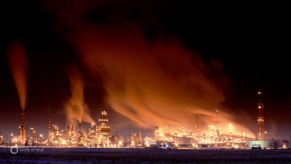 Suncor refinery, Edmonton, Alberta, Canada tar sands oil