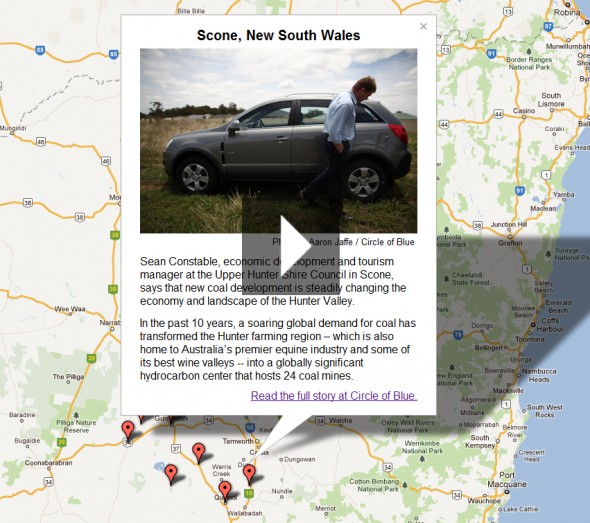 Interactive Australia Map Coal Gas