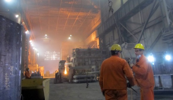 Demand for steel is soaring in the energy sector. The Timken Company is spending $US 260 million to expand production at its steel mill in Canton.