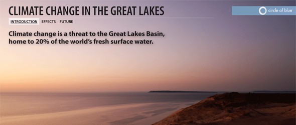 Great Lakes Climate Change Infographic