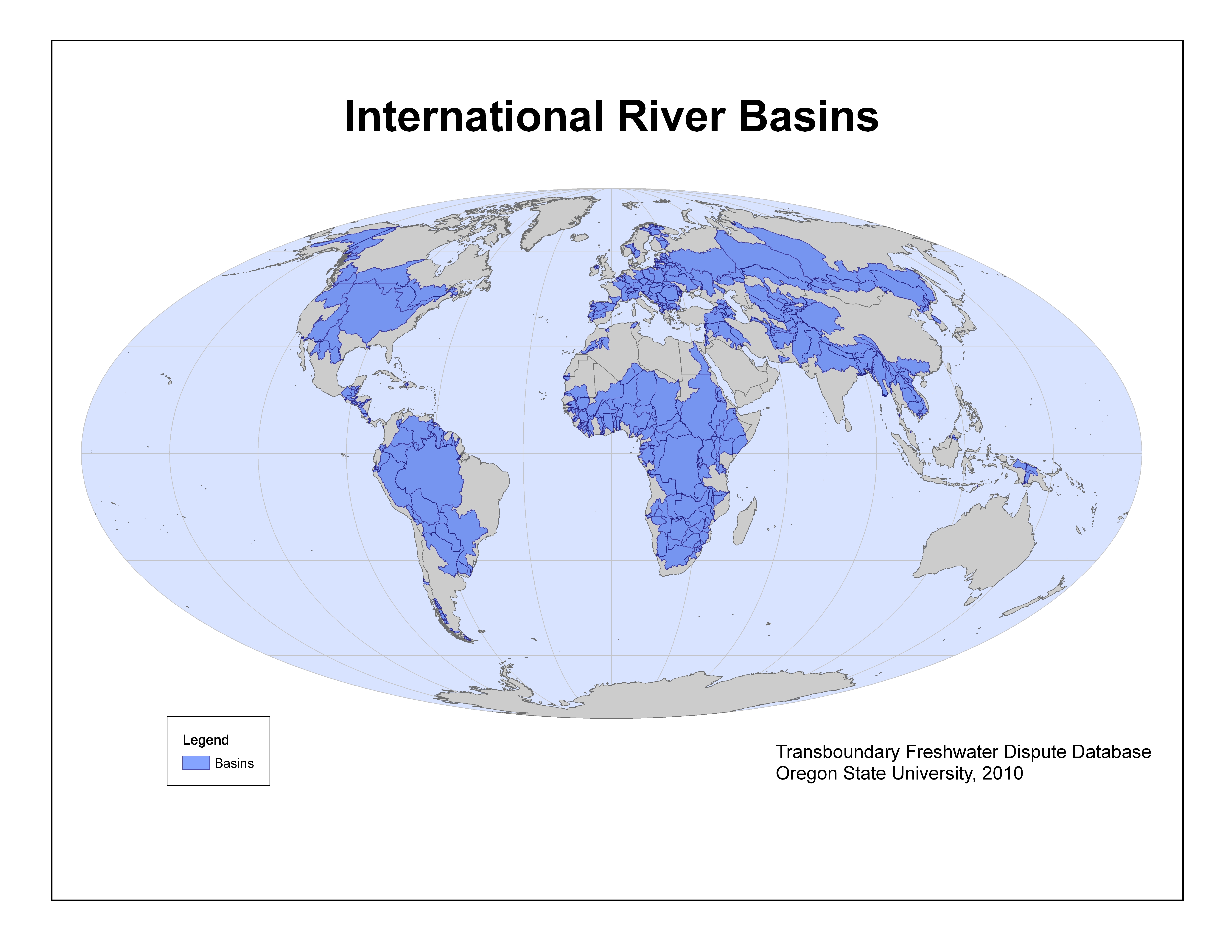 international river basins