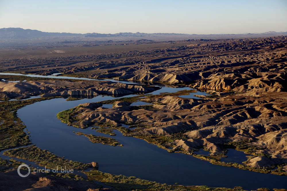 Colorado River Basin aerial 