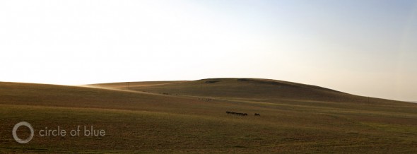 Xilingol Grasslands Xilinhot Inner Mongolia desertification erosion sand