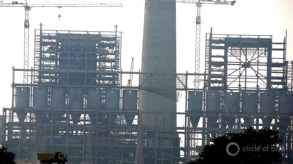 A 1,350-megawatt coal-fired power plant under construction in Tilda, near Raipur in Chhattisgarh, is one of more than 100 big generating stations recently built or nearing completion across India. Only China has a bigger coal-fired power plant construction program.