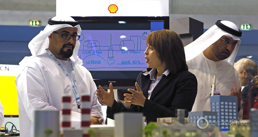Abu Dhabi future energy summit climate change negotiations