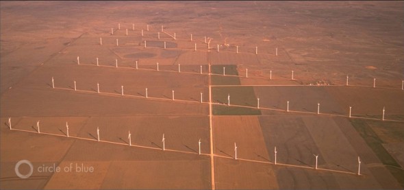 Wind power energy turbines agriculture Texas