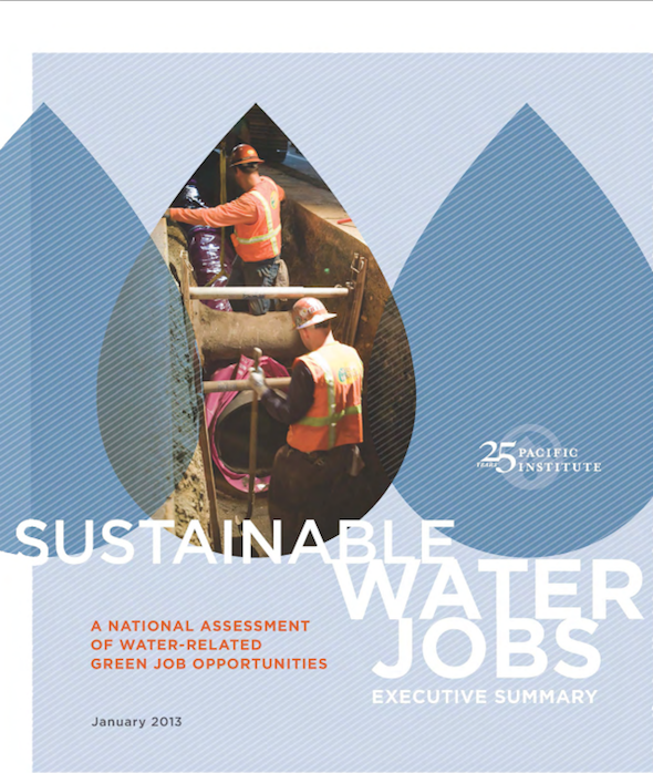 peter gleick pacific institute water jobs sustanability
