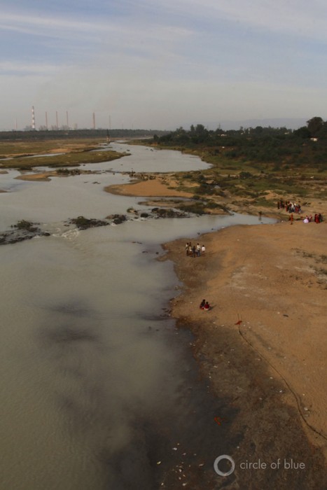 Mahanadi River India Chhattisgarh energy water shortage drought rainfall coal power plant river choke point circle of blue wilson center aubrey ann parker