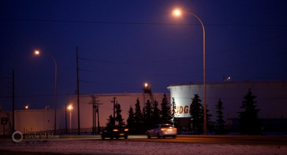 Enbridge Inc. Calgary Alberta Canada crude oil tar sands Straits of Mackinac Northern Michigan Edmonton