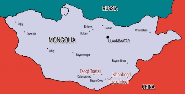 Mongolia Khanbogd Oyu Tolgoi Tsogt Tsetsii