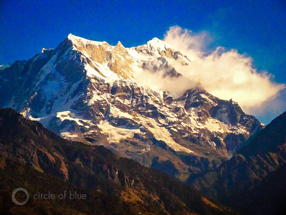 Rampur India Mandakini River Himalaya mountain summit Circle of Blue Choke Point Keith Schneider