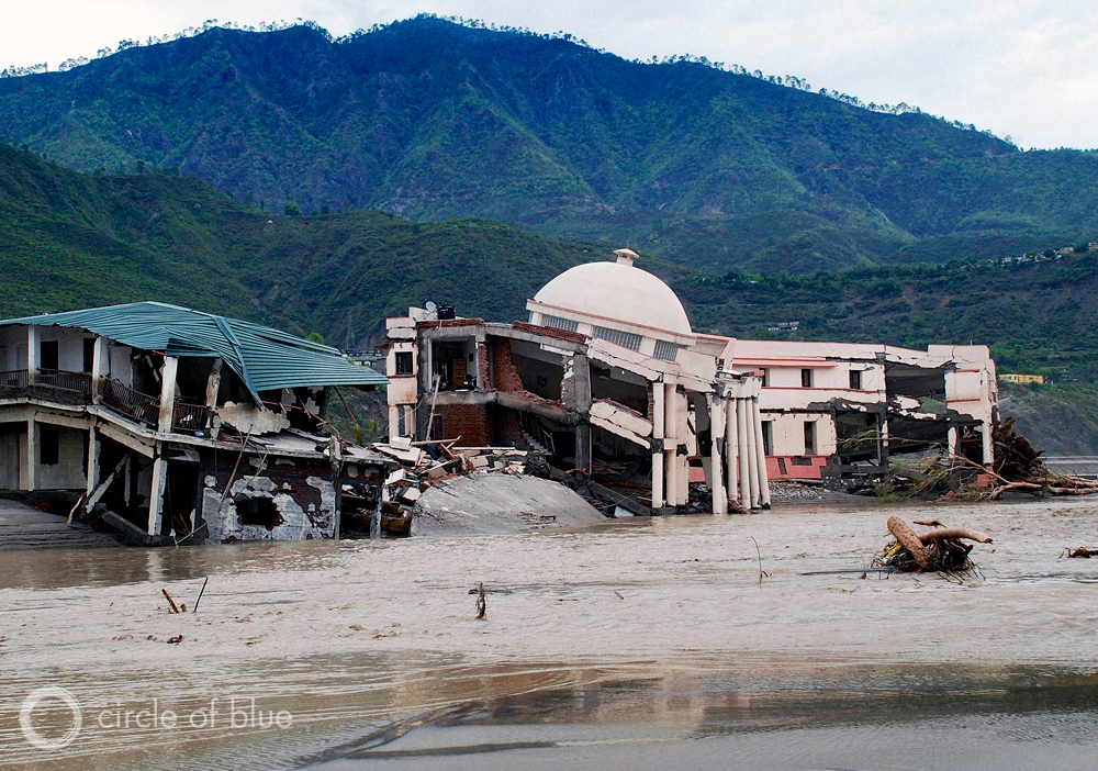 More than 5,000 buildings were seriously damaged or destroyed by the Uttarakhand flood on June 16 and 17, 2014. Photo: Dhruv Malhotra