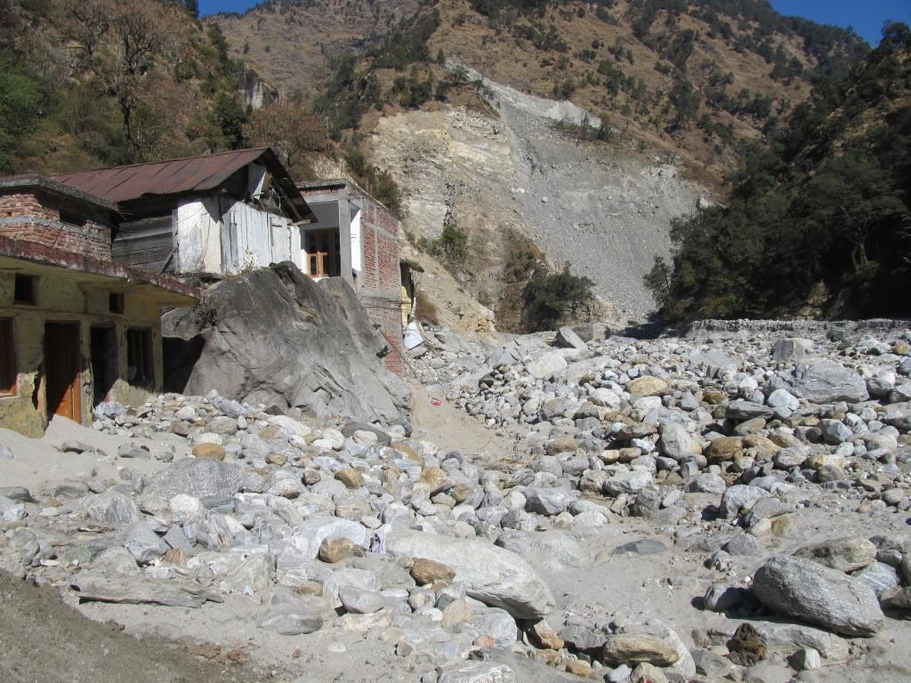 India Uttarakhand hydropower flooding dams Himalaya