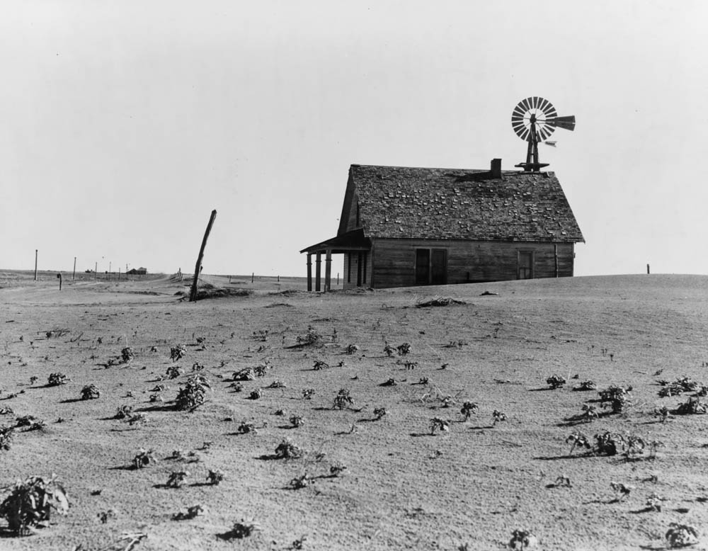 Texas drought Dust Bowl agriculture Great Plains