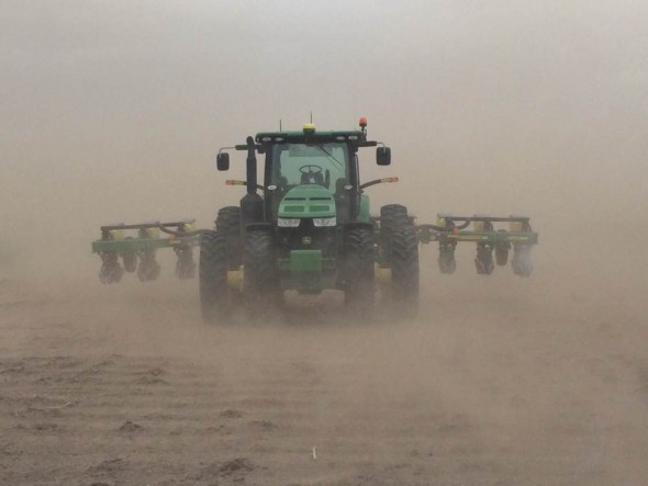 Kansas dust storm farming agriculture Dust Bowl drought Great Plains