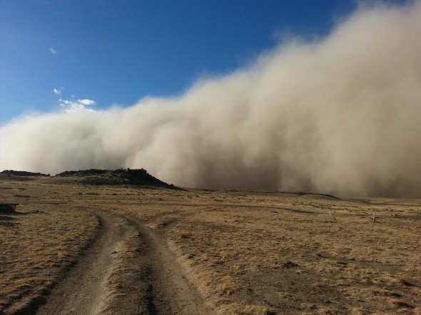 Oklahoma drought dust storm Great Plains agriculture