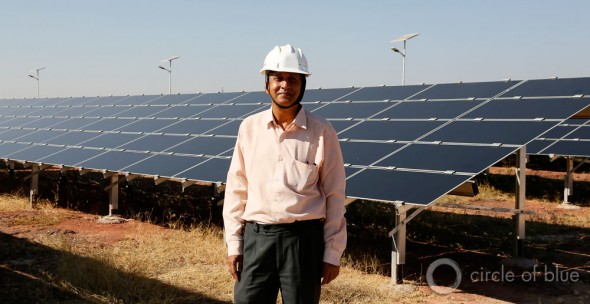 “People in this place have been working with nature’s energy, what we now call renewable energy, for a very long time,” says S.K. Mather, a wind and solar energy project officer with the Rajasthan Renewable Energy Corporation. “It’s one of the reasons we’re making good progress with our projects.”