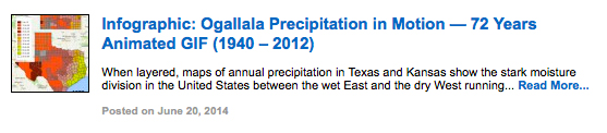Infographic: Ogallala Precipitation in Motion — 72 Years Animated GIF (1940 – 2012) 