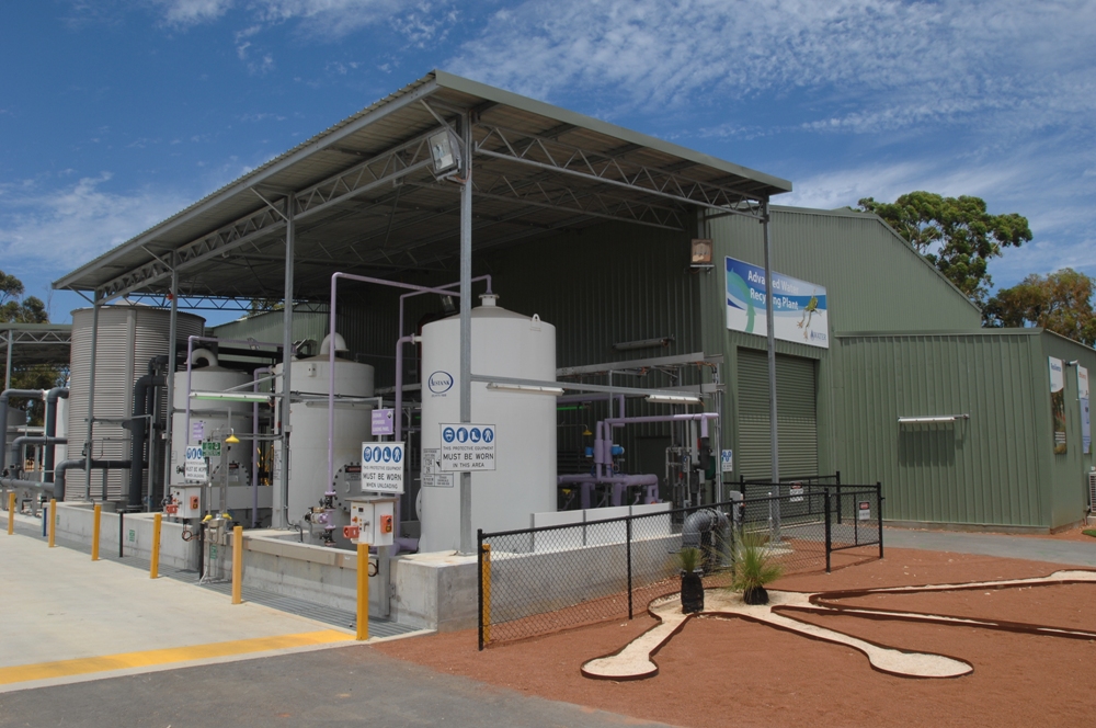 Western Australia Perth Groundwater Replenishment Scheme Water Corporation recycling drought municipal water supply