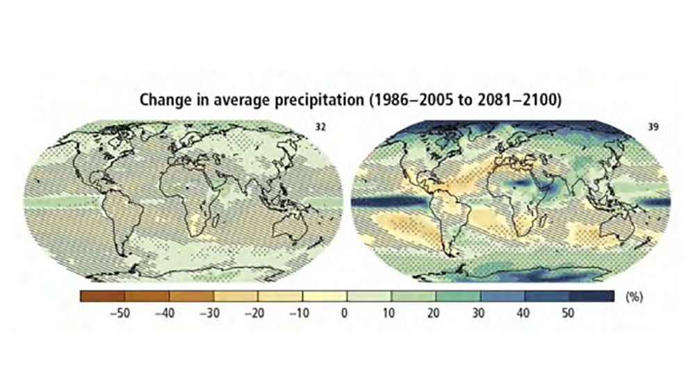 IPCC Intergovernmental Panel on Climate Change World Precipitation Climate Change Hydrologic Cycle